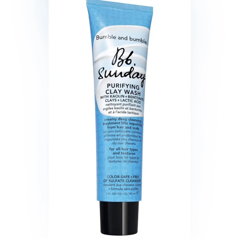 NWOT Bumble and bumble. Sunday Purifying Clay Wash | Detox Shampoo , 5 Fl Oz